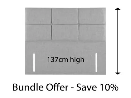 Deluxe Harber Fabric Floor Standing Headboard Deluxe Harber Fabric Floor Standing Headboard