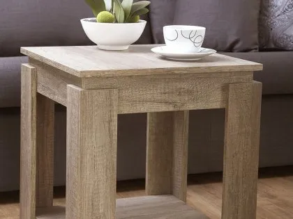 GFW Canyon Oak Lamp Table