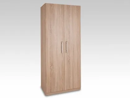 Harmony Holborn Oak 2 Door Double Wardrobe Harmony Holborn Oak 2 Door Double Wardrobe