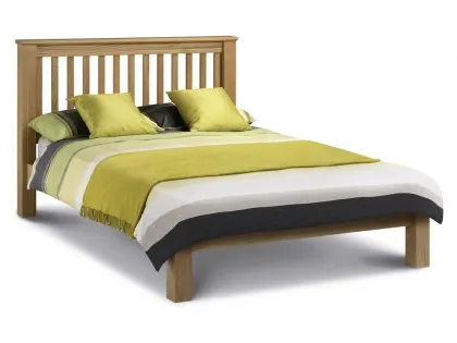 Julian Bowen Amsterdam 4ft6 Double Oak Wooden Bed Frame (Low Footend)