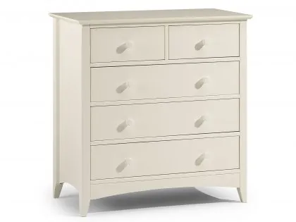 Julian Bowen Cameo 3+2 Ivory Wooden Chest of Drawers Julian Bowen Cameo 3+2 Ivory Wooden Chest of Drawers