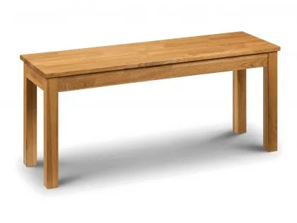 Julian Bowen Coxmoor American White Oak Wooden Dining Bench Julian Bowen Coxmoor American White Oak Wooden Dining Bench