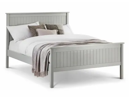 Julian Bowen Maine 5ft King Size Dove Grey Wooden Bed Frame