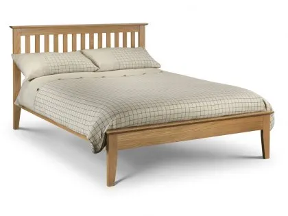 Julian Bowen Salerno 4ft6 Double Oak Wooden Bed Frame