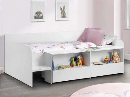 Julian Bowen Stella White Cabin Bed Frame Julian Bowen Stella White Cabin Bed Frame