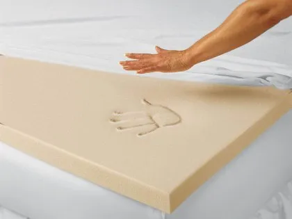 Kaymed 3ft Single 50mm Memory Foam Mattress Topper