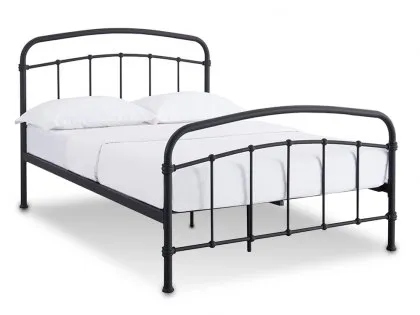 LPD Halston Black Metal Bed Frame LPD Halston Black Metal Bed Frame