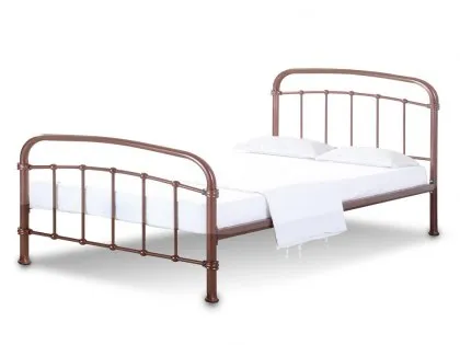 LPD Halston Copper Metal Bed Frame LPD Halston Copper Metal Bed Frame