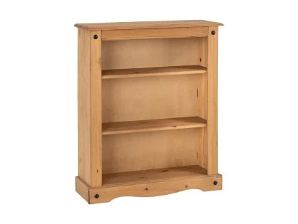 Seconique Corona Pine Low Wooden Bookcase Seconique Corona Pine Low Wooden Bookcase