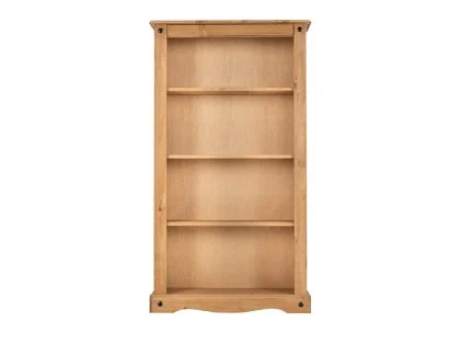 Seconique Corona Pine Medium Wooden Bookcase