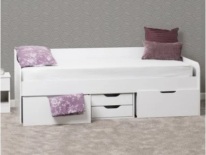 Seconique Dante White Cabin Bed Frame Seconique Dante White Cabin Bed Frame