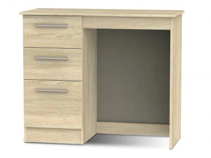 Welcome Contrast Single Pedestal Dressing Table (Assembled) Welcome Contrast Single Pedestal Dressing Table (Assembled)