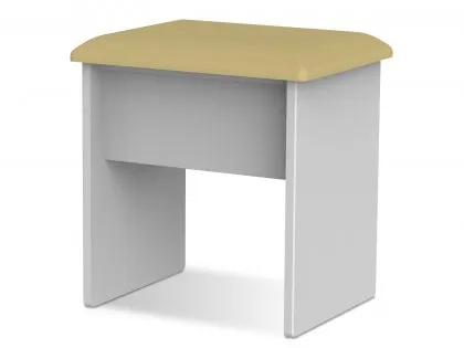 Welcome Knightsbridge Matt Grey Dressing Table Stool (Assembled) Welcome Knightsbridge Matt Grey Dressing Table Stool (Assembled)