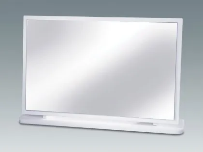 Welcome Knightsbridge White Large Dressing Table Mirror Welcome Knightsbridge White Large Dressing Table Mirror