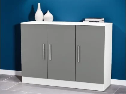 Welcome Contrast 3 Door Sideboard (Assembled) Welcome Contrast 3 Door Sideboard (Assembled)