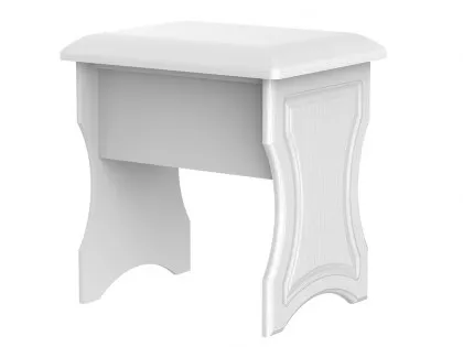 Welcome Pembroke White Ash Dressing Table Stool (Assembled) Welcome Pembroke White Ash Dressing Table Stool (Assembled)