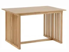 Seconique Seconique Richmond Oak Foldaway Extending Dining Table and 2 Stool Set