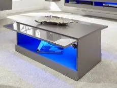 GFW GFW Galicia Grey Coffee Table with LED Lighting