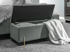 GFW GFW Mystica Grey Ottoman Storage Bench