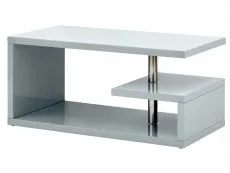 GFW GFW Polar Grey High Gloss Coffee Table with LED Lighting