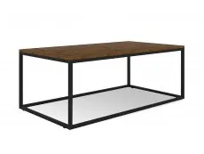 LPD LPD Ealing Black and Rustic Pine Coffee Table