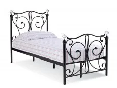 LPD LPD Florence 3ft Single Black Metal Bed Frame