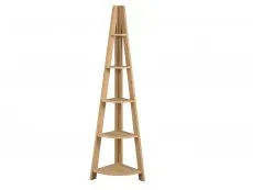 LPD LPD Tiva Oak Corner Ladder Shelving Unit