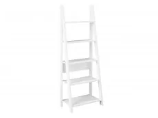 LPD LPD Tiva White 5 Tier Ladder Bookcase