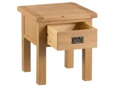 Kenmore Kenmore Waverley Oak 1 Drawer Lamp Table (Assembled)