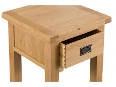 Kenmore Kenmore Waverley Oak 1 Drawer Lamp Table (Assembled)