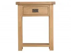 Kenmore Kenmore Waverley Oak 1 Drawer Large Lamp Table (Assembled)