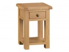 Kenmore Kenmore Waverley Oak 1 Drawer Small Lamp Table (Assembled)