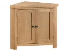 Kenmore Kenmore Waverley Oak 2 Door Corner Storage Unit (Assembled)