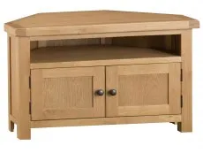 Kenmore Kenmore Waverley Oak 2 Door Corner TV Cabinet (Assembled)