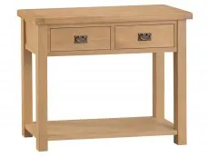 Kenmore Kenmore Waverley Oak 2 Drawer Console Table