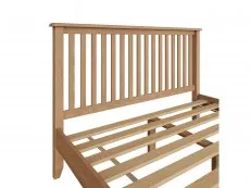 Kenmore Kenmore Dakota 5ft King Size Oak Wooden Bed Frame