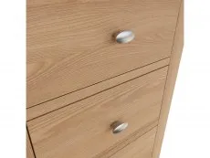 Kenmore Kenmore Dakota Oak 5 Drawer Tall Narrow Chest of Drawers (Assembled)