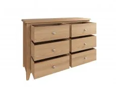 Kenmore Kenmore Dakota Oak 6 Drawer Chest of Drawers (Assembled)