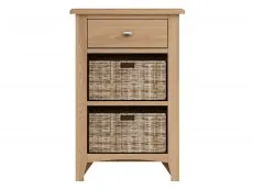 Kenmore Kenmore Dakota Oak 1 Drawer Small Storage Unit (Assembled)