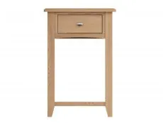 Kenmore Kenmore Dakota Oak 1 Drawer Tall Lamp Table (Assembled)