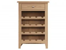 Kenmore Kenmore Dakota Oak 1 Drawer Wine Cabinet (Assembled)