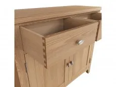 Kenmore Kenmore Dakota Oak 2 Door 2 Drawer Sideboard (Assembled)