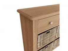 Kenmore Kenmore Dakota Oak 2 Drawer Compact Sideboard (Assembled)