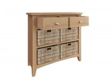 Kenmore Kenmore Dakota Oak 2 Drawer Compact Sideboard (Assembled)