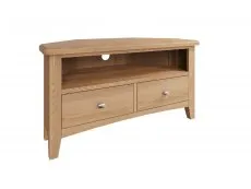 Kenmore Kenmore Dakota Oak 2 Drawer Corner TV Unit (Assembled)