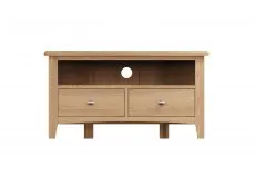 Kenmore Kenmore Dakota Oak 2 Drawer Corner TV Unit (Assembled)