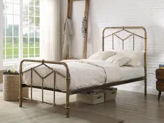 Flintshire Furniture Flintshire Axton 3ft Single Antique Bronze Metal Bed Frame