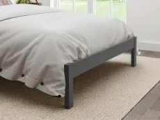 Flintshire Furniture Flintshire Conway 5ft King Size Heritage Grey Wooden Bed Frame