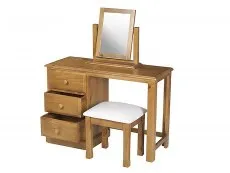 Archers Archers Berwick Pine Wooden Dressing Table Set (Assembled)