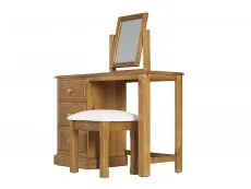 Archers Berwick Pine Wooden Dressing Table Set (Assembled)